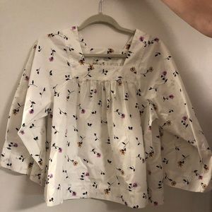 MADEWELL WOMEN’S FLORAL BLOUSE *new with tags*